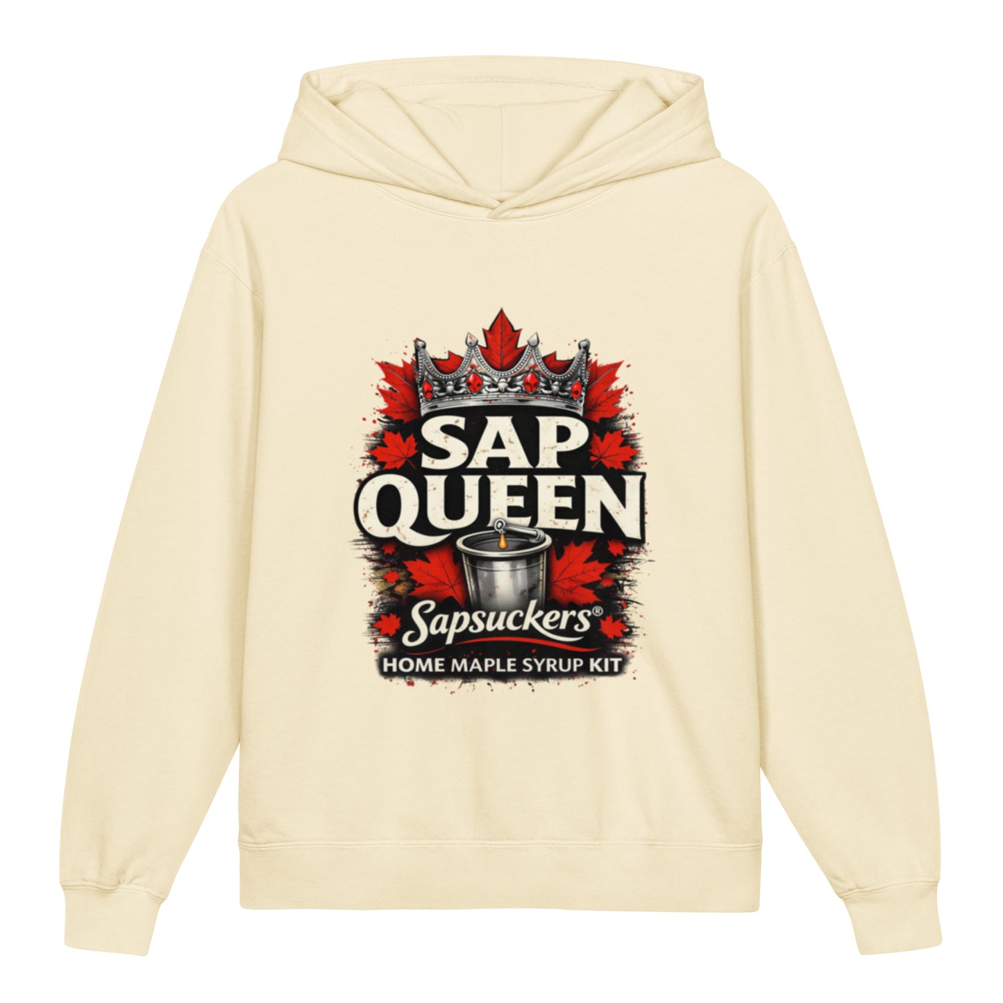 Sapsuckers Sap Queen Kids Hoodie - Ivory