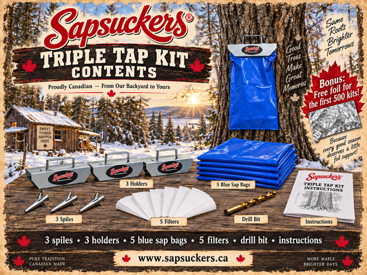 The Triple Tap™ Maple Syrup Kit