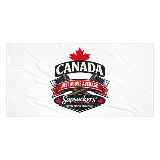 Just Above Average Beach Towel | Sapsuckers® Beach Towel