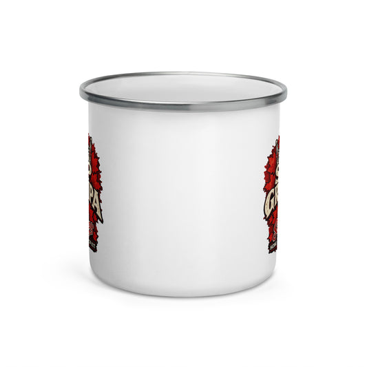 Sap Grampa enamel mug, Sap Family design by Sapsuckers™