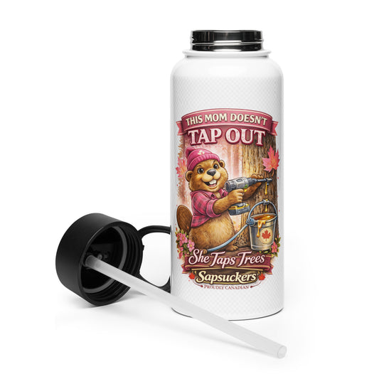 Sapsuckers This Mom Doesn't Tap Out Water Bottle - Default Title