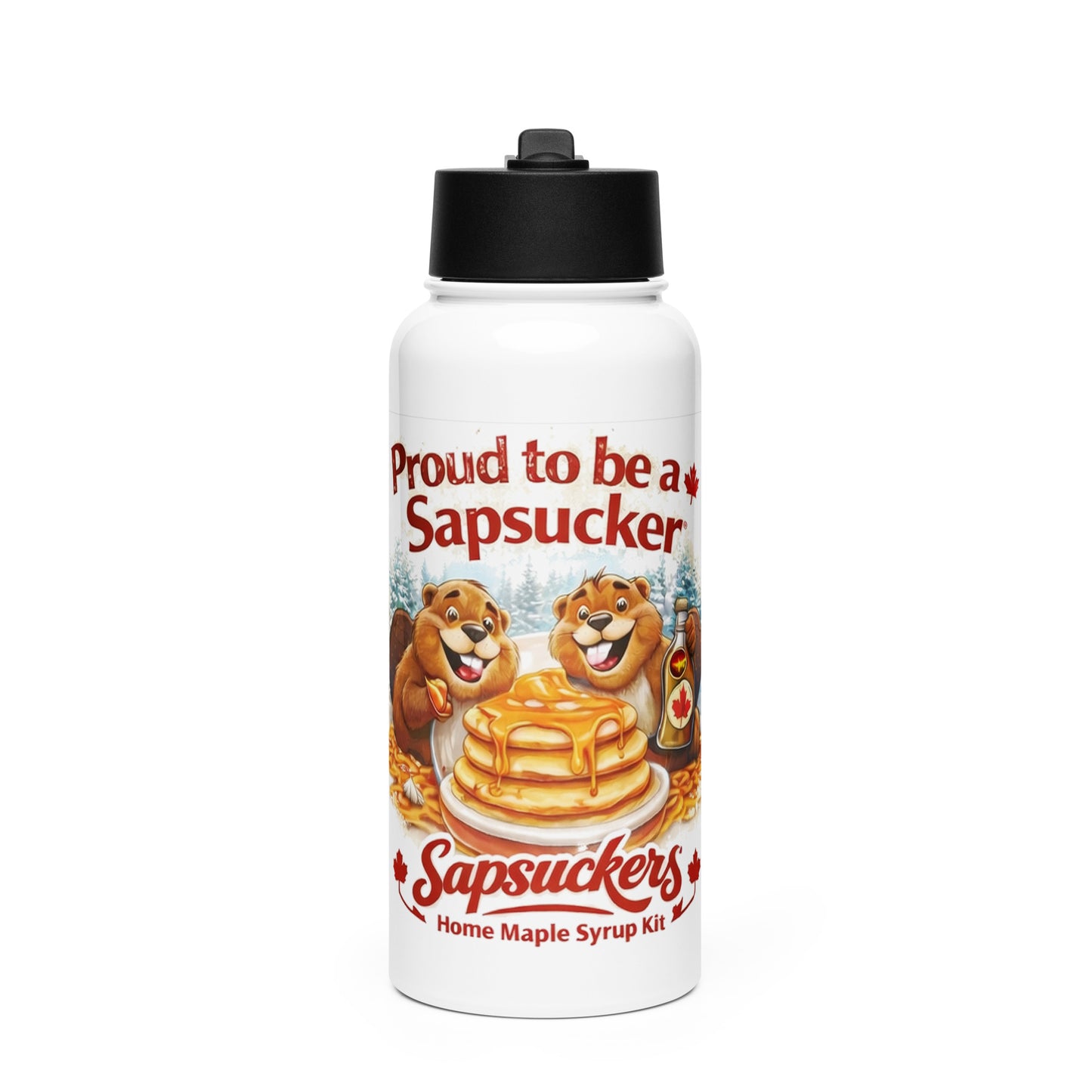 Sapsuckers Proud to Be a Sapsucker Water Bottle
