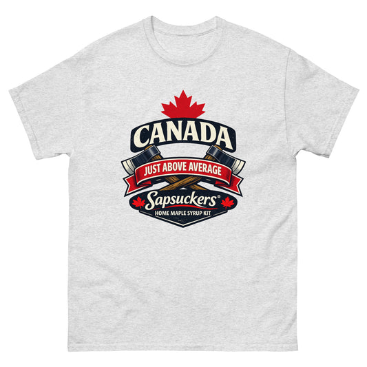 Just Above Average Tee — Sport Grey | Sapsuckers® Unisex Tee
