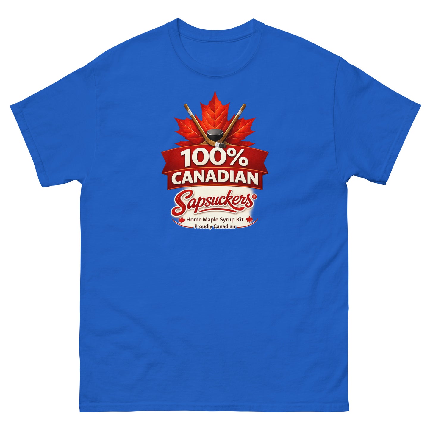 Sapsuckers 100% Canadian Classic Tee - Black