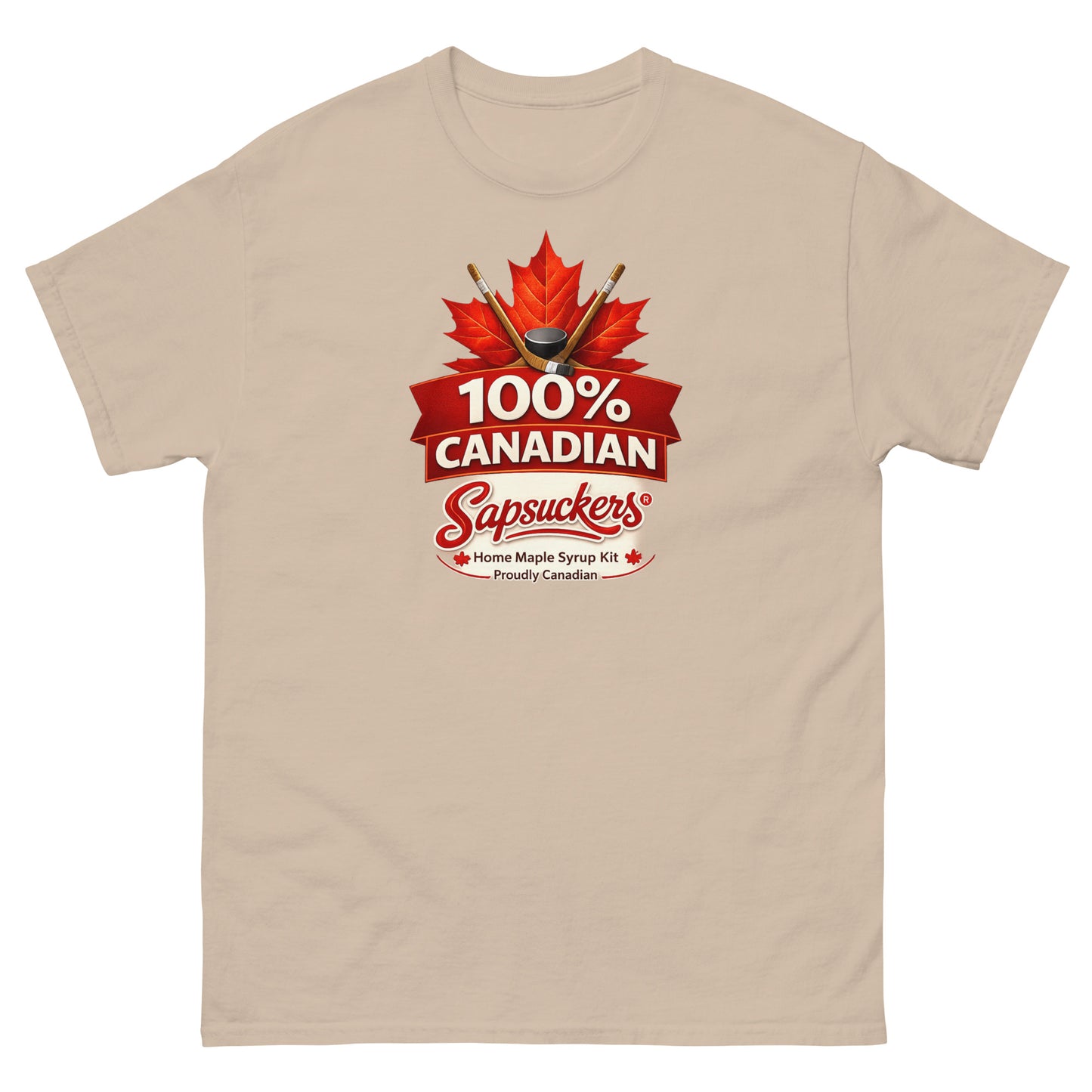Sapsuckers 100% Canadian Classic Tee - Navy