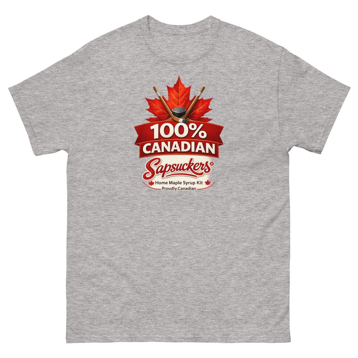 Sapsuckers 100% Canadian Classic Tee - Black