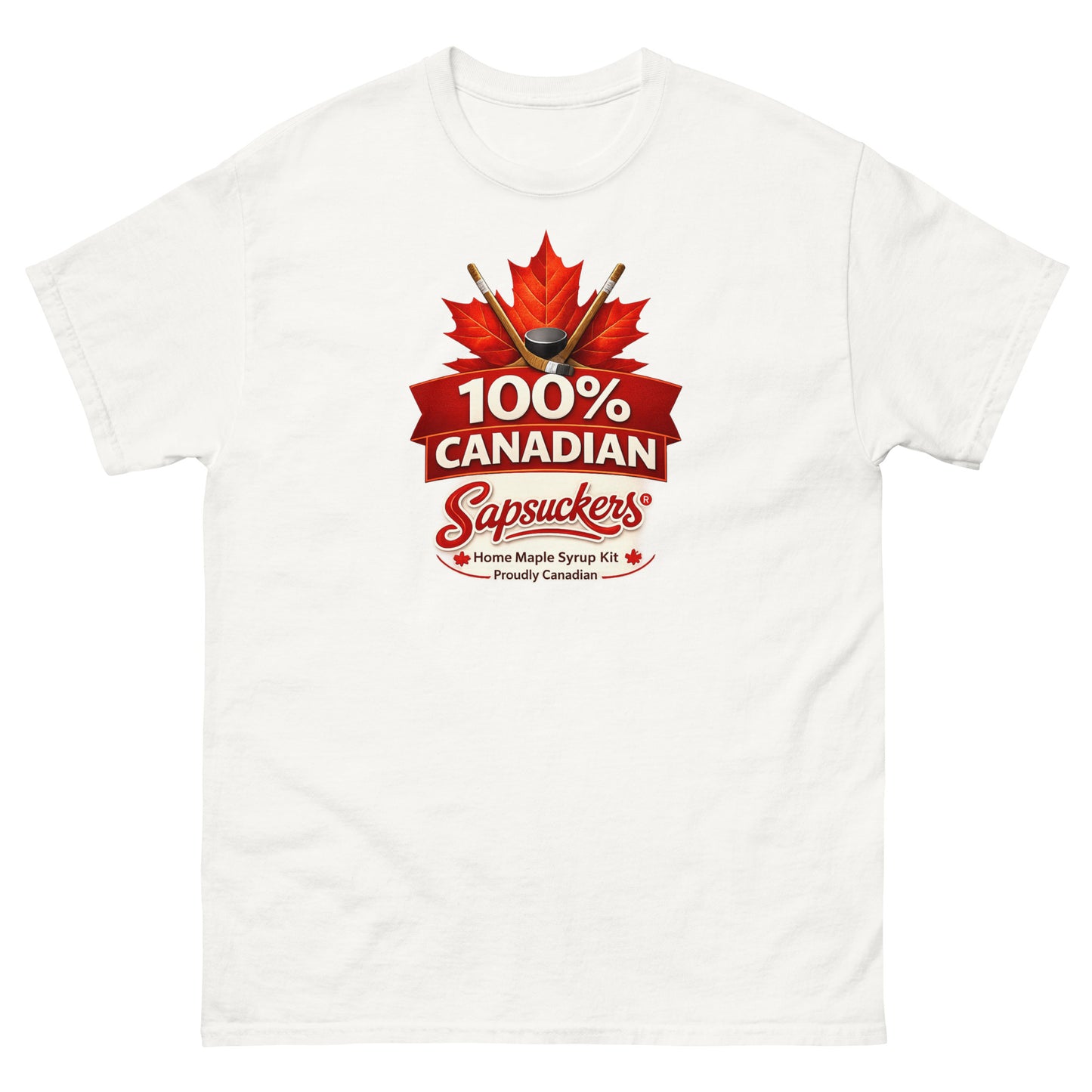 Sapsuckers 100% Canadian Classic Tee - Navy