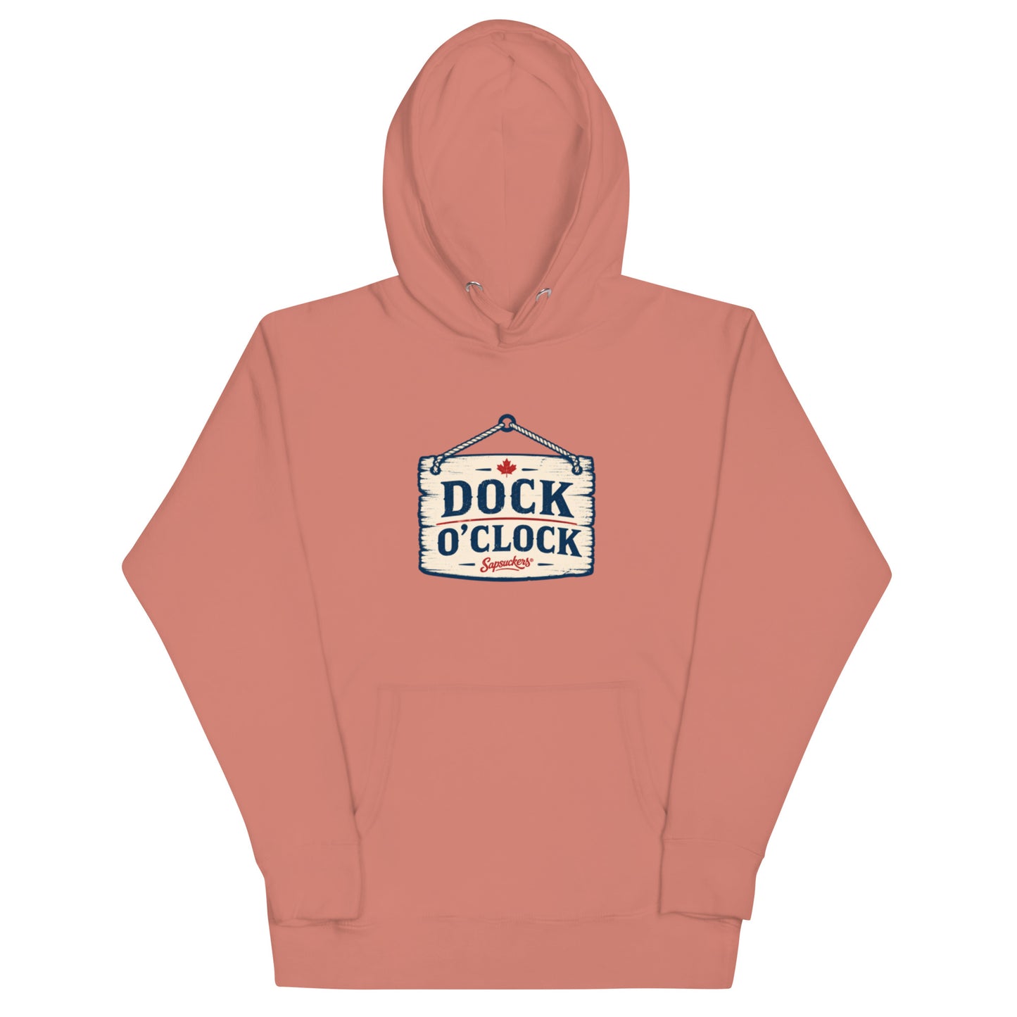 Dock O'Clock Hoodie — front view — Sapsuckers® Canadian hoodie