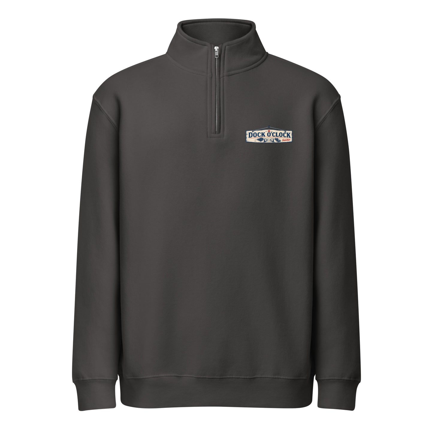Dock O'Clock Quarter-Zip — front view — Sapsuckers® Canadian quarter-zip