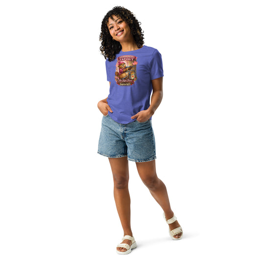 This Mom Doesn't Tap Out Women's Tee — front view — Sapsuckers® Canadian tee