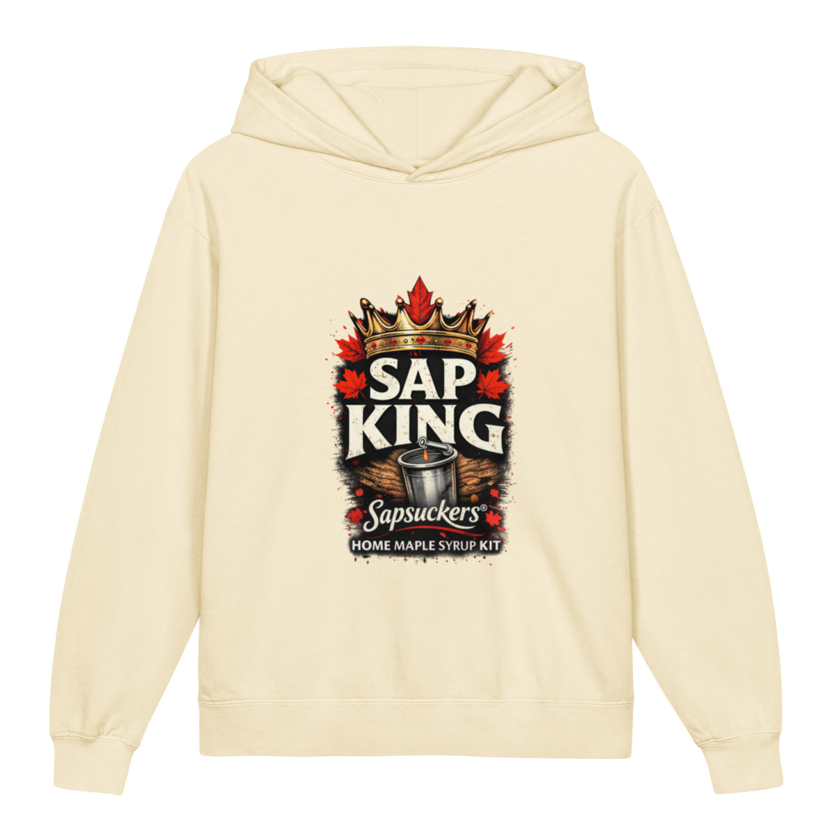 Sapsuckers Sap King Kids Hoodie - Ivory